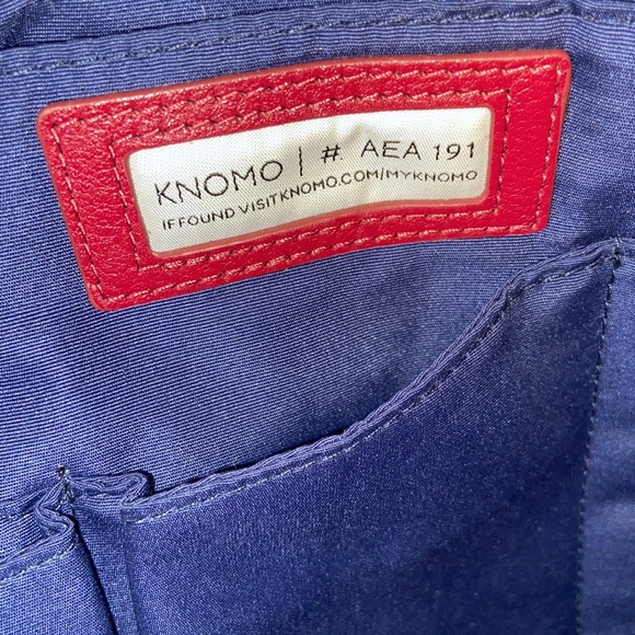 NWT KNOMO Red Bag - Picture 5 of 10